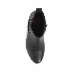 Pavers Block Heeled Chelsea Black Boots -Pavers Sales Store unnamed file 535