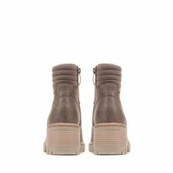 Pavers Relife By Pavers Block Heeled Brown Ankle Boots -Pavers Sales Store unnamed file 564