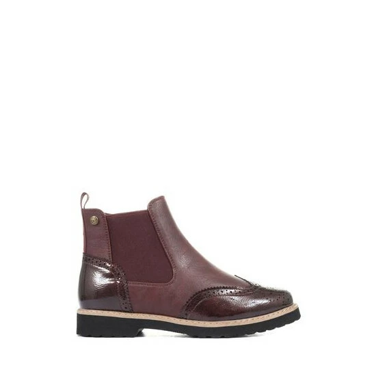 unnamed-file-6.jpg Pavers Ladies Brogue Chelsea Boots Red -Pavers Sales Store unnamed file 6