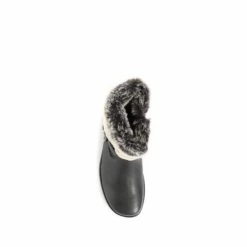 Pavers Faux Fur Trimmed Ankle Boots Brown -Pavers Sales Store unnamed file 601