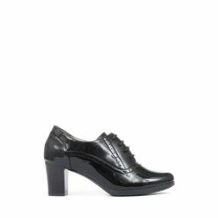 Pavers Ladies Black Lace-Up Heeled Ankle Boots 5 Pavers Ladies Black Lace-Up Heeled Ankle Boots -Pavers Sales Store unnamed file 63