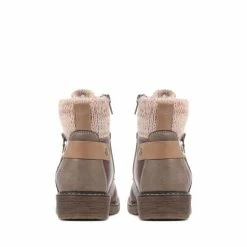 Pavers Red Lace-Up Ankle Boots -Pavers Sales Store unnamed file 715