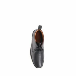 Pavers Wide Fit Smart Leather Desert Black Boots 8 Pavers Wide Fit Smart Leather Desert Black Boots -Pavers Sales Store unnamed file 733