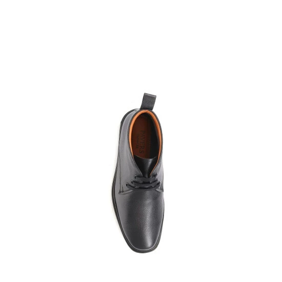 Pavers Wide Fit Smart Leather Desert Black Boots 3 Pavers Wide Fit Smart Leather Desert Black Boots - Image 3