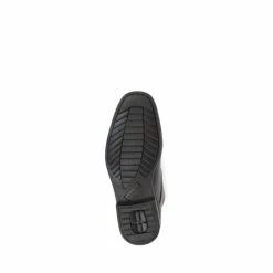 Pavers Wide Fit Smart Leather Desert Black Boots 9 Pavers Wide Fit Smart Leather Desert Black Boots -Pavers Sales Store unnamed file 734