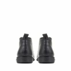 Pavers Wide Fit Smart Leather Desert Black Boots 10 Pavers Wide Fit Smart Leather Desert Black Boots -Pavers Sales Store unnamed file 735
