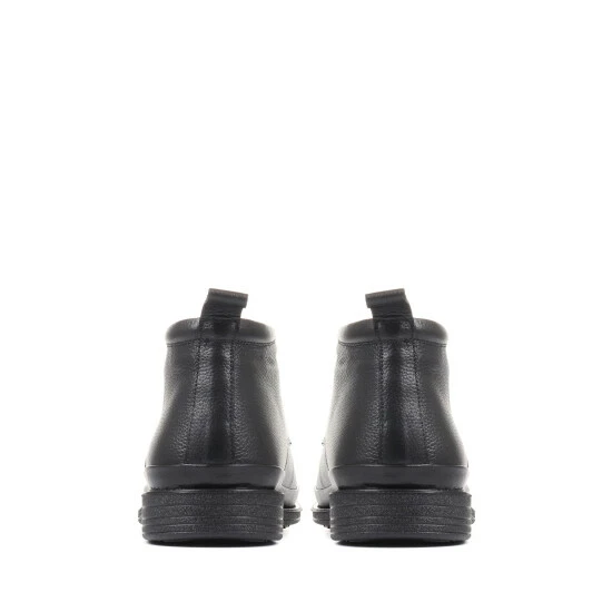 Pavers Wide Fit Smart Leather Desert Black Boots 5 Pavers Wide Fit Smart Leather Desert Black Boots - Image 5