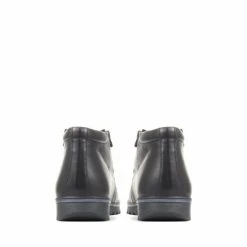 Pavers Wide Fit Leather Black Ankle Boots -Pavers Sales Store unnamed file 739