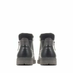 Pavers Wide Fit Lace-Up Black Ankle Boots -Pavers Sales Store unnamed file 770