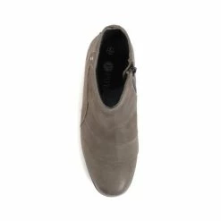 Pavers Grey Wide Fit Leather Ankle Boots -Pavers Sales Store unnamed file 788