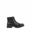 Pavers Ladies Lace-Up Ankle Boots Black