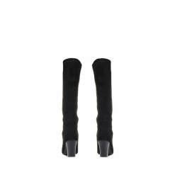 Pavers Knee High Heeled Black Sock Boots -Pavers Sales Store unnamed file 895