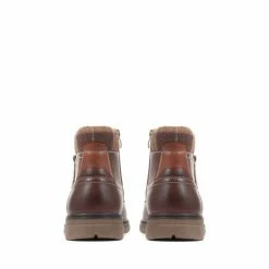 Pavers Wide Fit Lace Up Brown Ankle Boots -Pavers Sales Store unnamed file 901