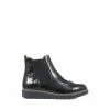 Pavers Ladies Wide Fit Brogue Chelsea Boots