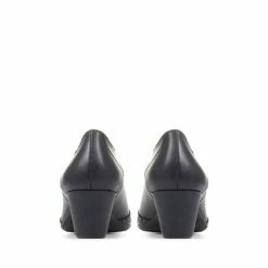 Pavers Womens Black Heeled Brogues -Pavers Sales Store unnamed file 991